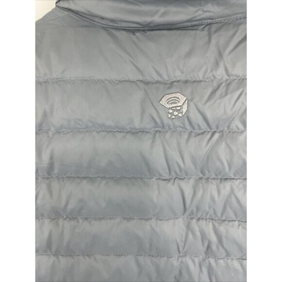 Mountain Hardwear Grey Goosedown Puffer Vest Womens Size XL - Picture 5 of 11